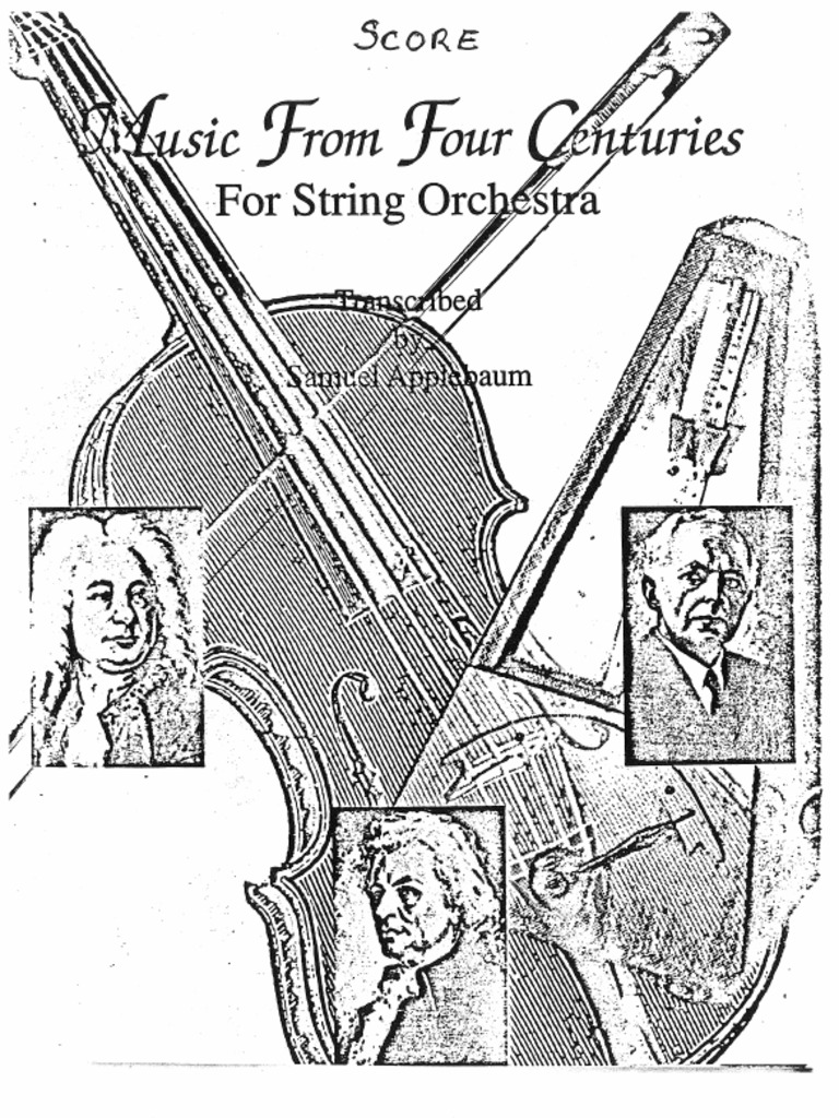 Music From Four Centuries For String Orchestra | PDF