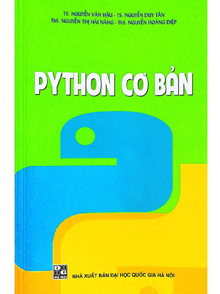 Python cơ bản 1 | PDF