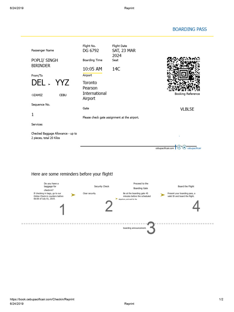 Plane Ticket Template 08 | PDF | Airlines | Aviation