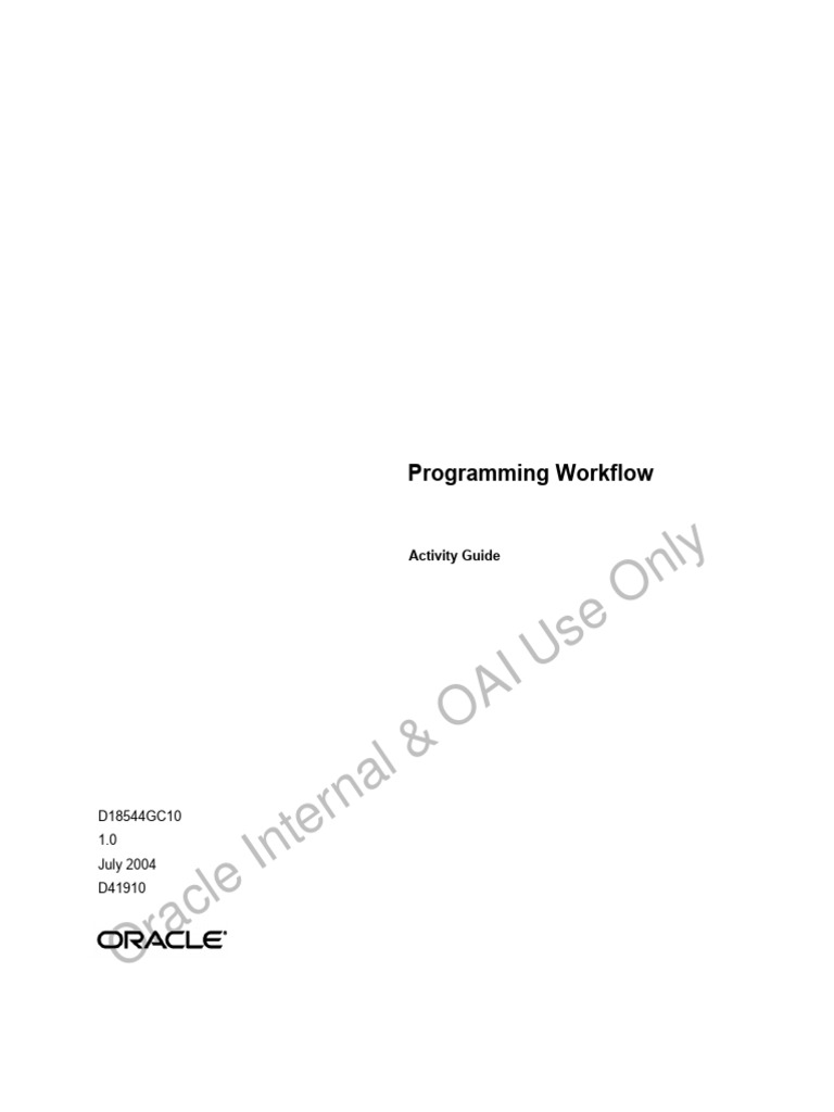 Programming workflow activity guide download free pdf oracle