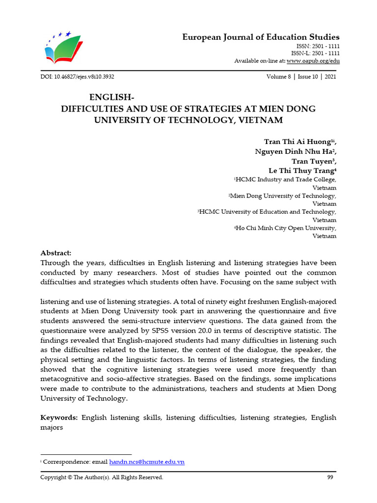 Ways To Improve Speaking Skills For English Majored Students