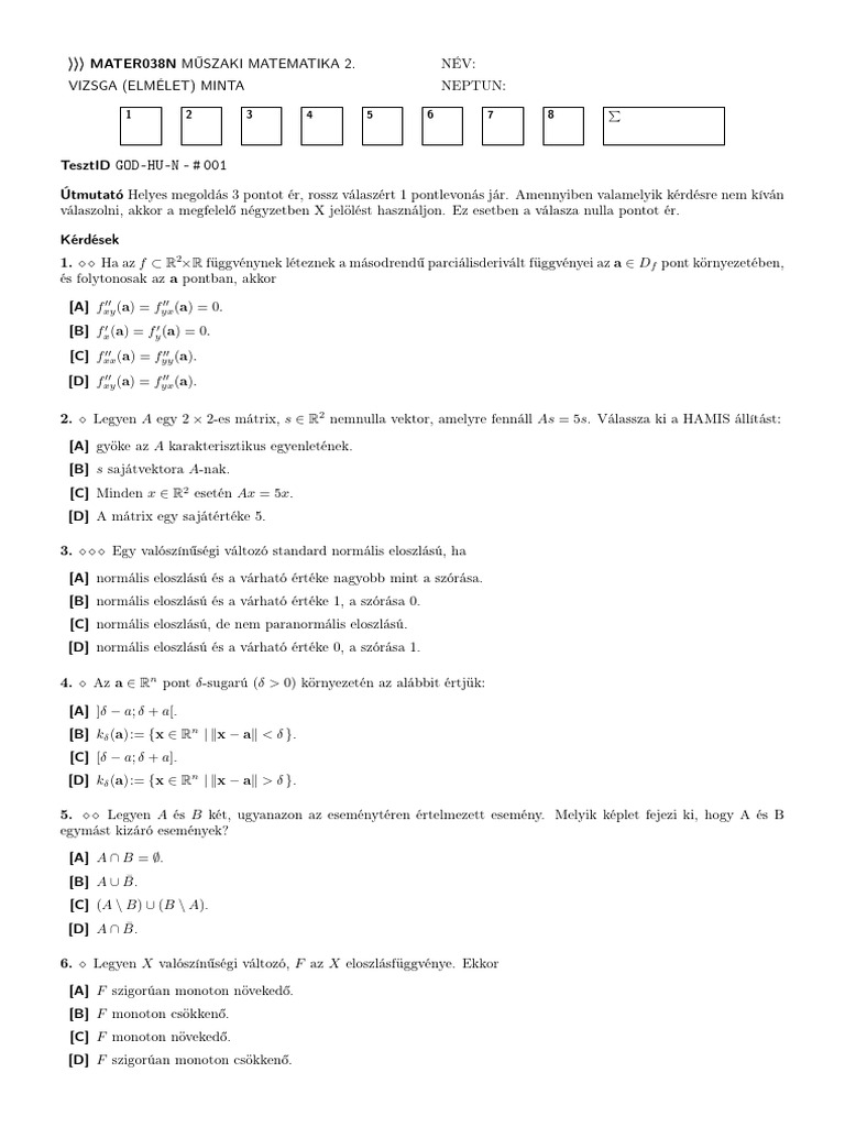 Mumat2 MCT Sample | PDF