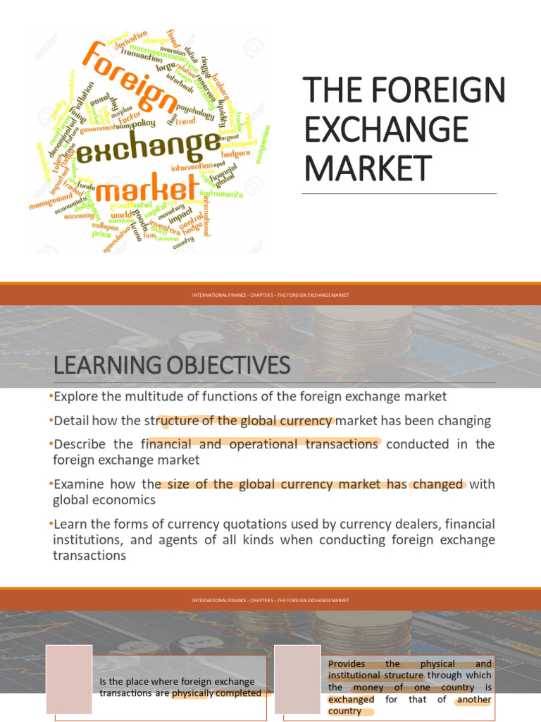 Chapter 5 - The Foreign Exchange Market - Blackboard | PDF | Foreign ...