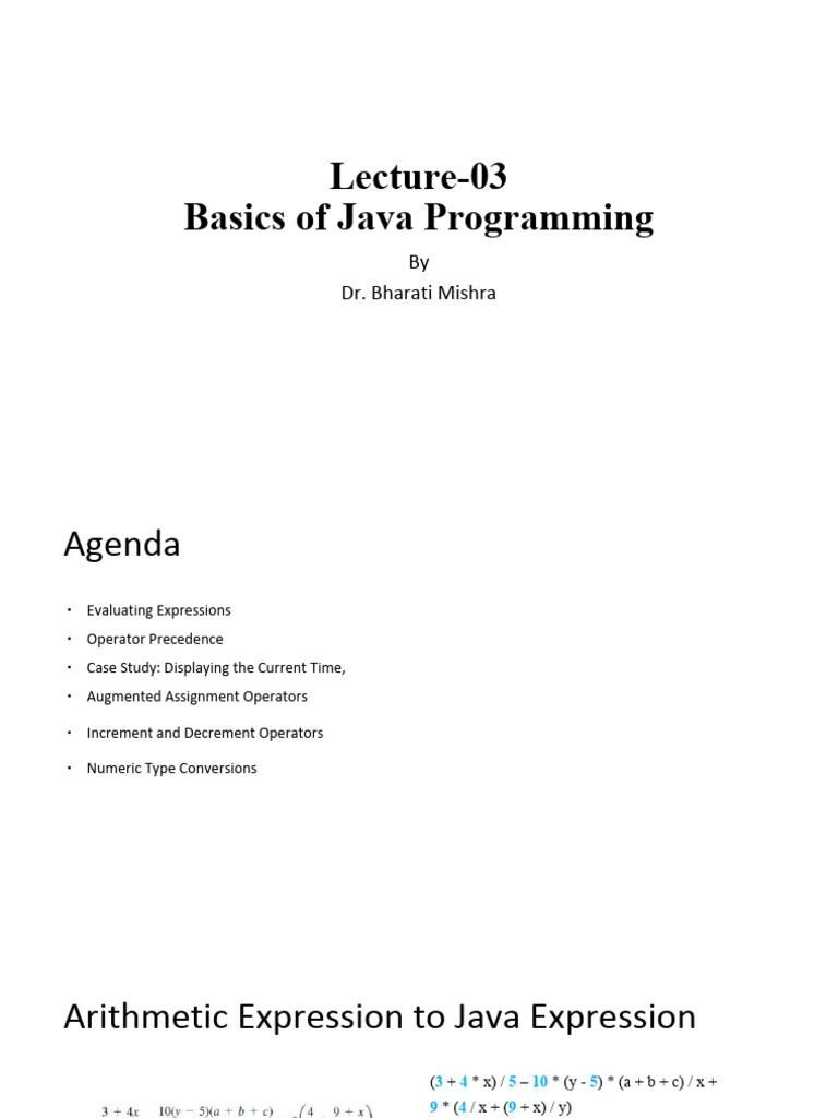 What Are The Basics Of Java