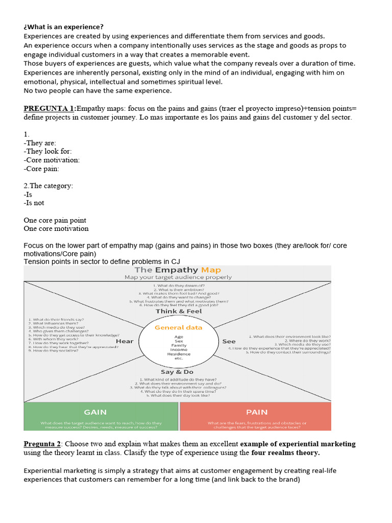 Apuntes Digital Customer Experience IM | PDF | Customer Experience ...