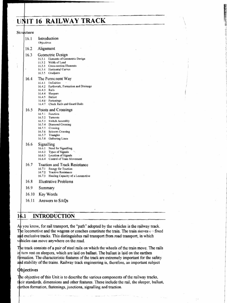 Unit 16 | PDF | Rail Transport | Steel