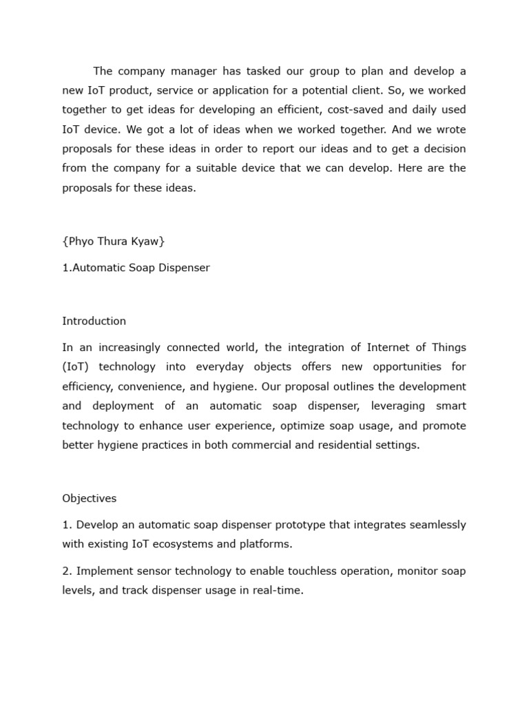 Nominated Proposal Edition | PDF | Internet Of Things | Radar