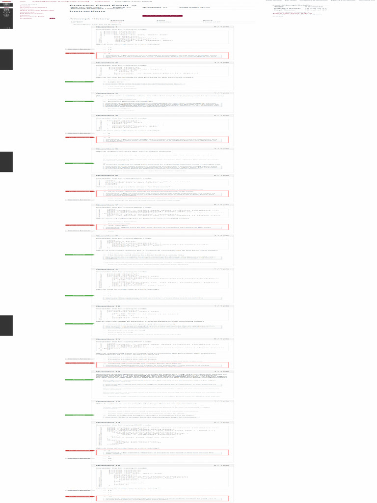 Practice Final Exam CSE 545 Software Security 2024 Spring A | PDF