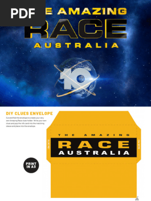 Amazing Race Template