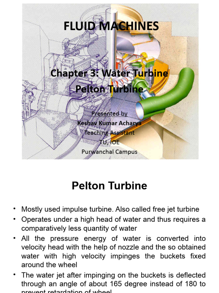 4. Pelton Turbine | Download Free PDF | Turbine | Jet Engine