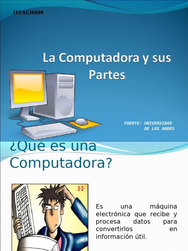 Partes y Funciones de una Computadora | PDF | Hardware de la ...