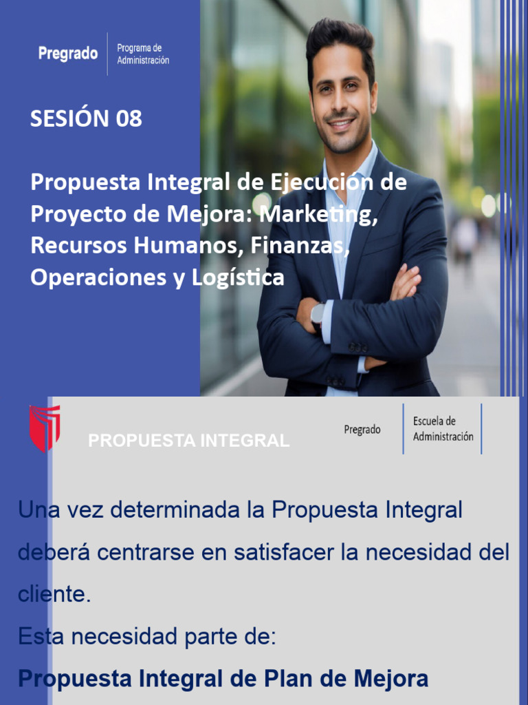 Propuesta de Mejora Integral para Empresas | PDF | Marketing | Logística