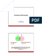 Multivariate Korelasi dan Regresi Model