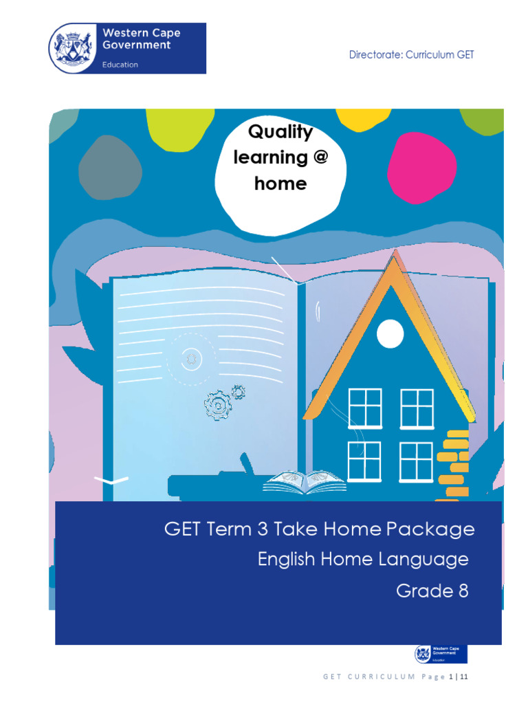 Grade 8 English Term 3 Learning Package | PDF | Cyberbullying | Bullying