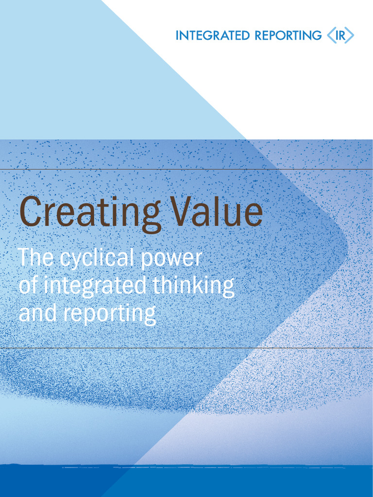CreatingValue IntegratedThinking | PDF | Strategic Management | Governance