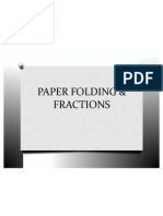 Paper Folding & Fractions