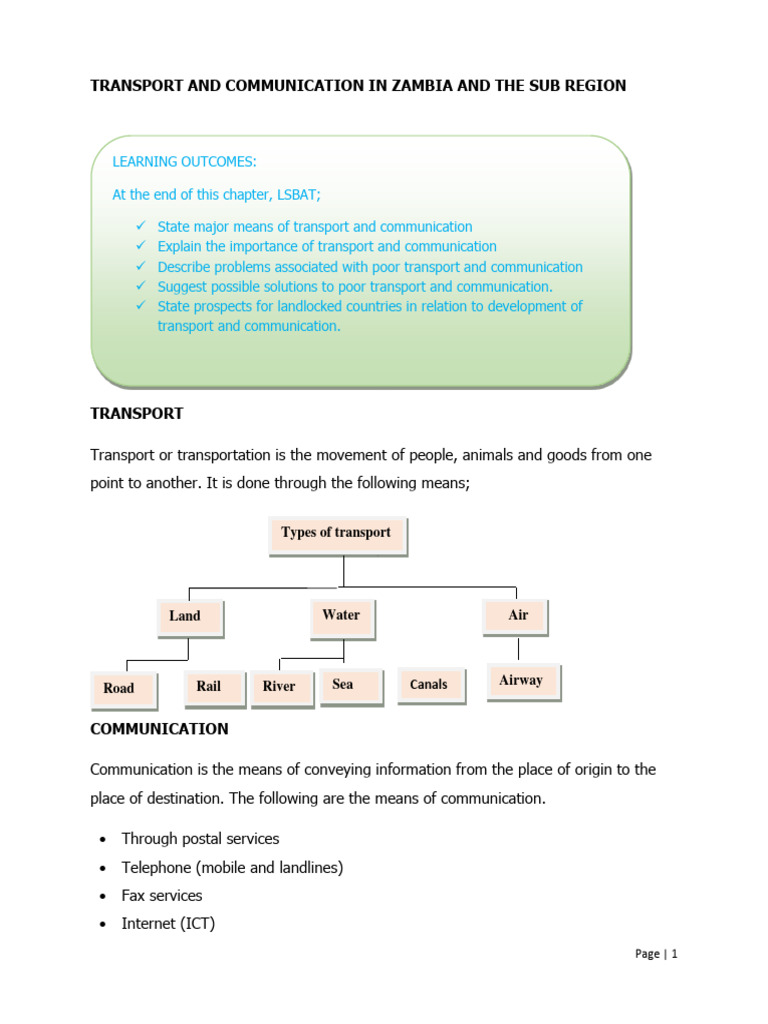WHERE CAN I STUDY TRANSPORT AND LOGISTICS IN ZAMBIA visual data 2