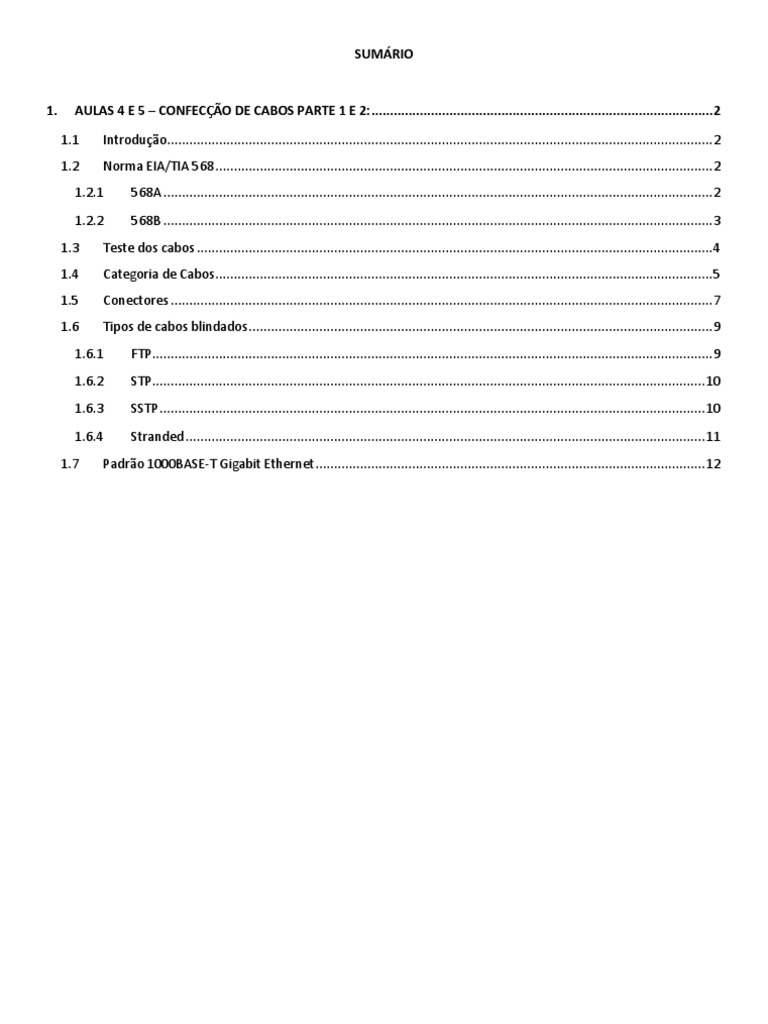 Aula 4 e 5 | PDF