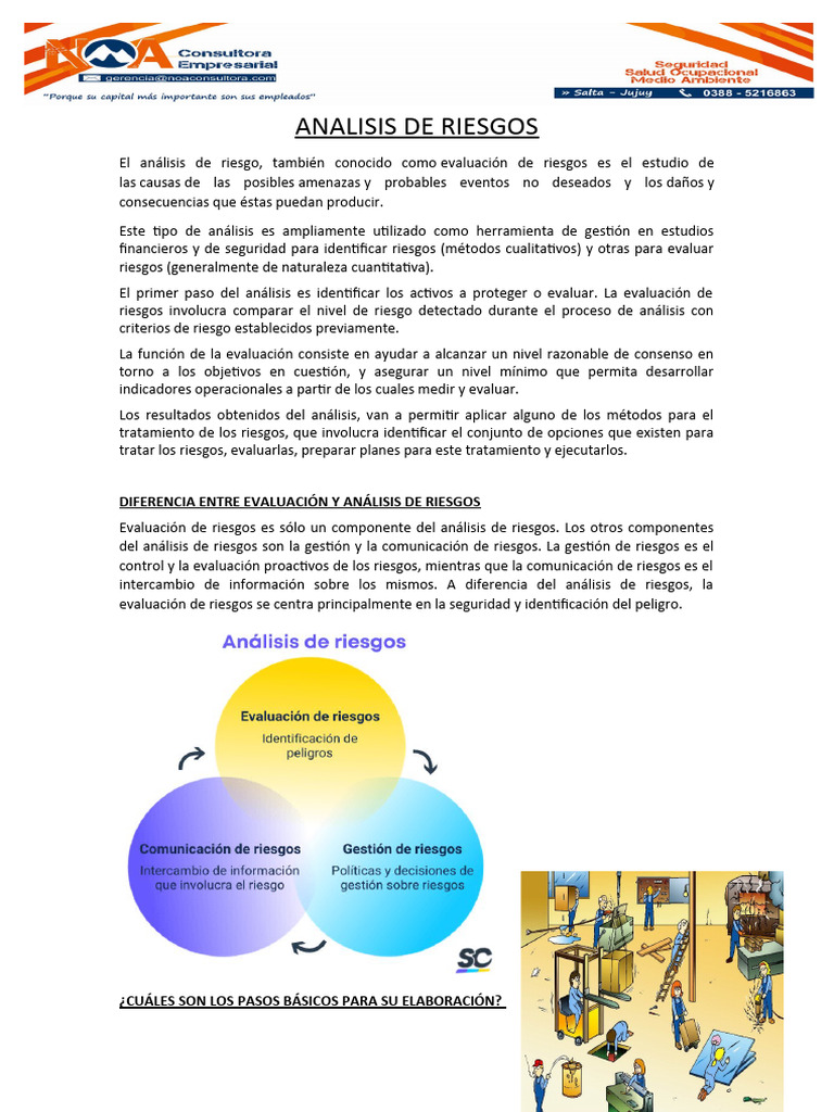 Analisis De Riesgos Pdf Gestión De Riesgos Riesgo