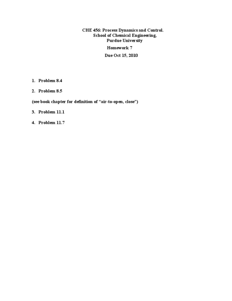 Homework 7 | PDF | Technology & Engineering