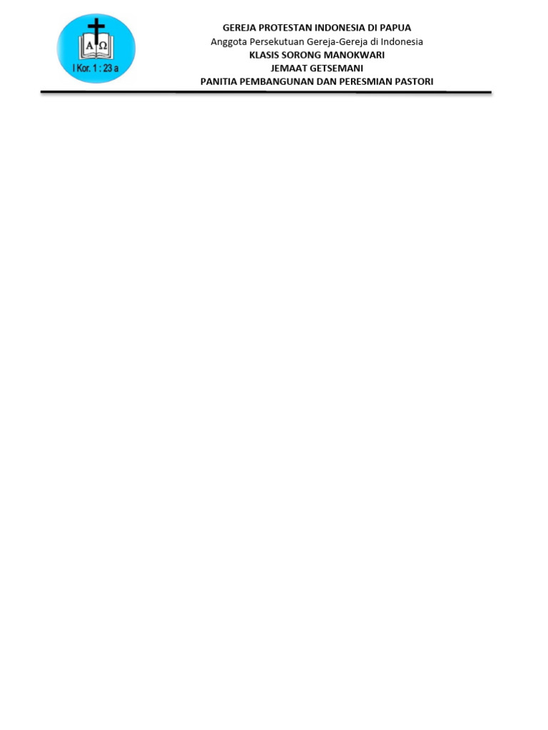 Gereja Protestan Indonesia Di Papua | PDF
