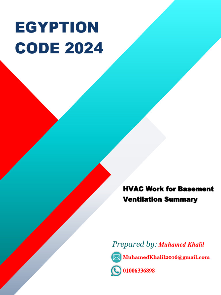 Egyption Code 2024 | PDF