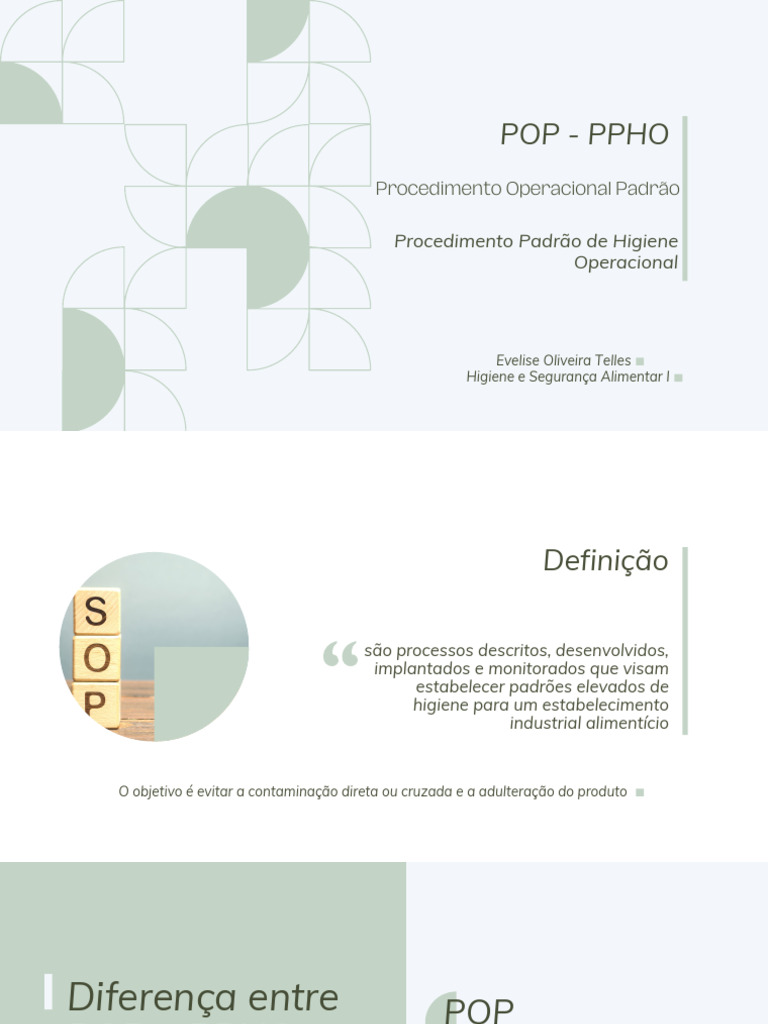 Padrões de Higiene em Indústrias Alimentícias | PDF | Desperdício