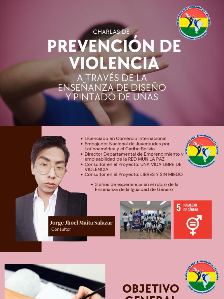 Prevención de Violencia y Diseño de Uñas | PDF