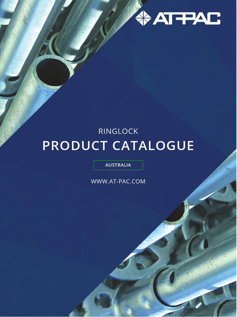 At-Pac Ringlock - Product Catalogue - AU | PDF | Scaffolding | Screw