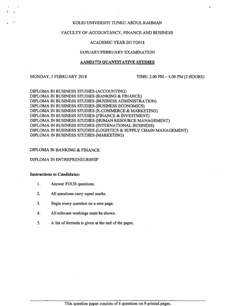 2018 february question pdf