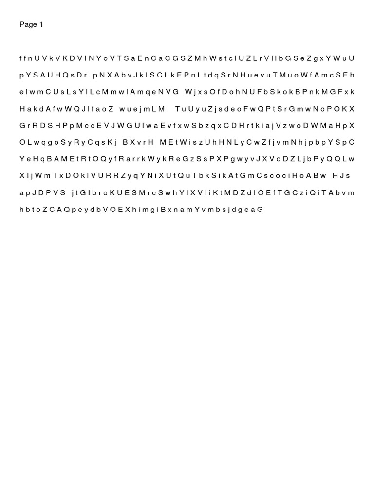 Encrypted Text Puzzle | PDF