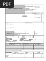 Pakistani CV Format Template | PDF