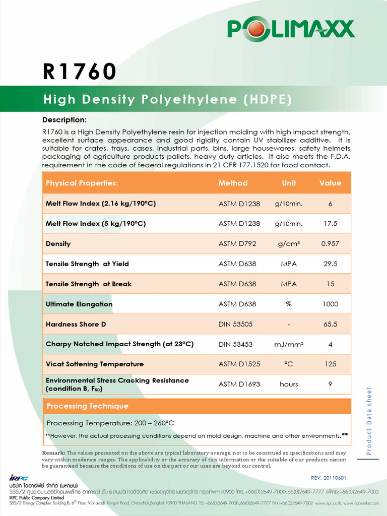 hdpe-r1760-datasheet-pdf-plastic-materials