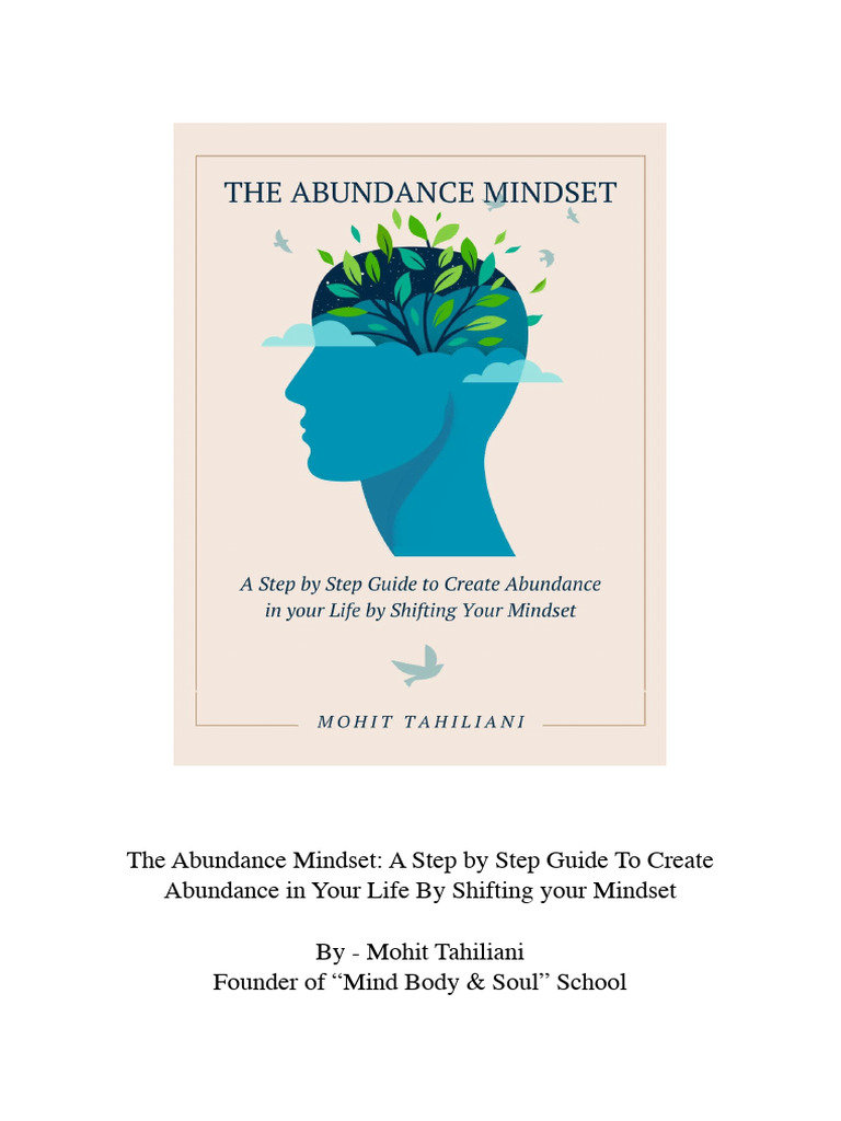 Abundance Mindset: A Transformative Guide | PDF | Gratitude