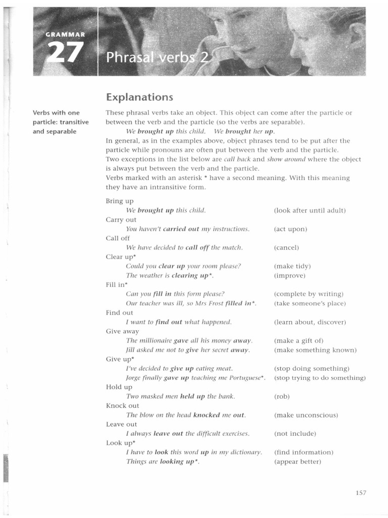 Phrasal Verbs 2 Angielski Pdf
