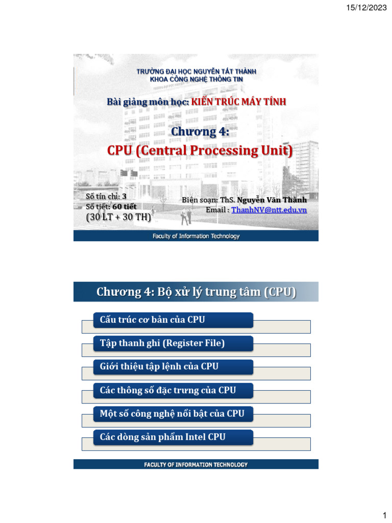 KTMT.4. Cpu | PDF
