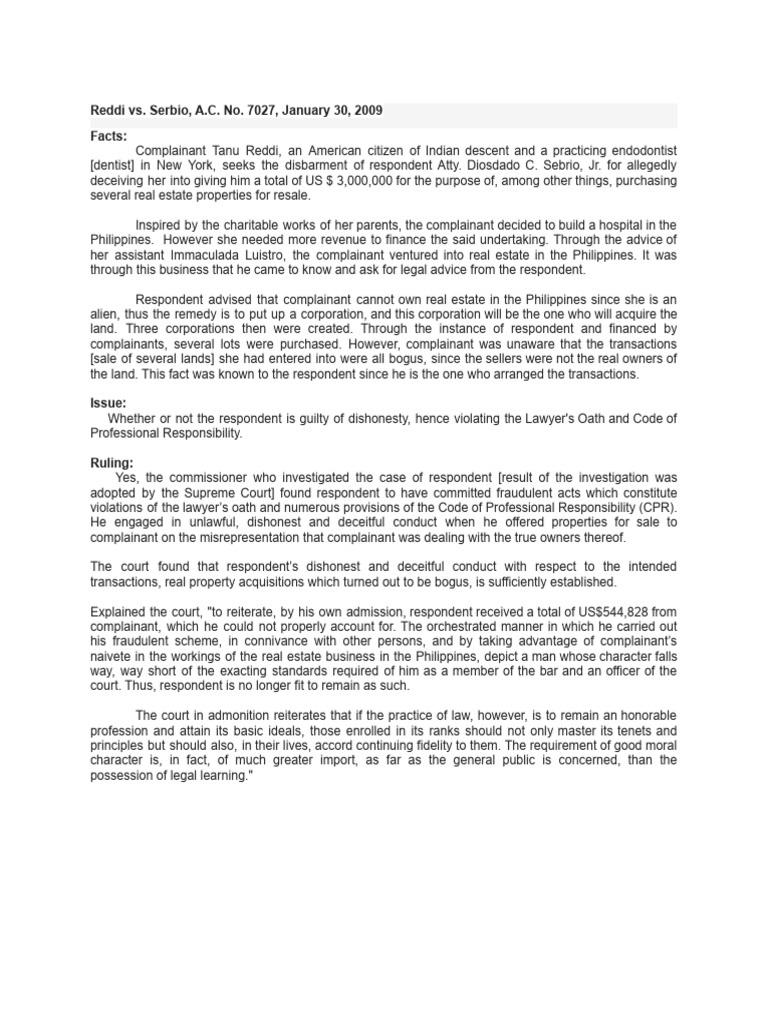 Basic Legal Ethics Cases Pdf Notary Public Lawyer