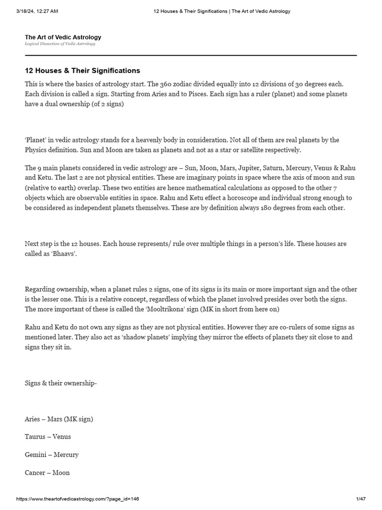 12-houses-their-significations-the-art-of-vedic-astrology