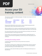 ESI Portal User Guide for Learners | PDF | Microsoft | Computing