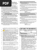 Historia Na Maadili Ya Tanzania | PDF