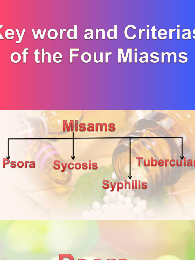 Understanding Miasms _ Using the Homeopathic Miasms to Make Sense of ...
