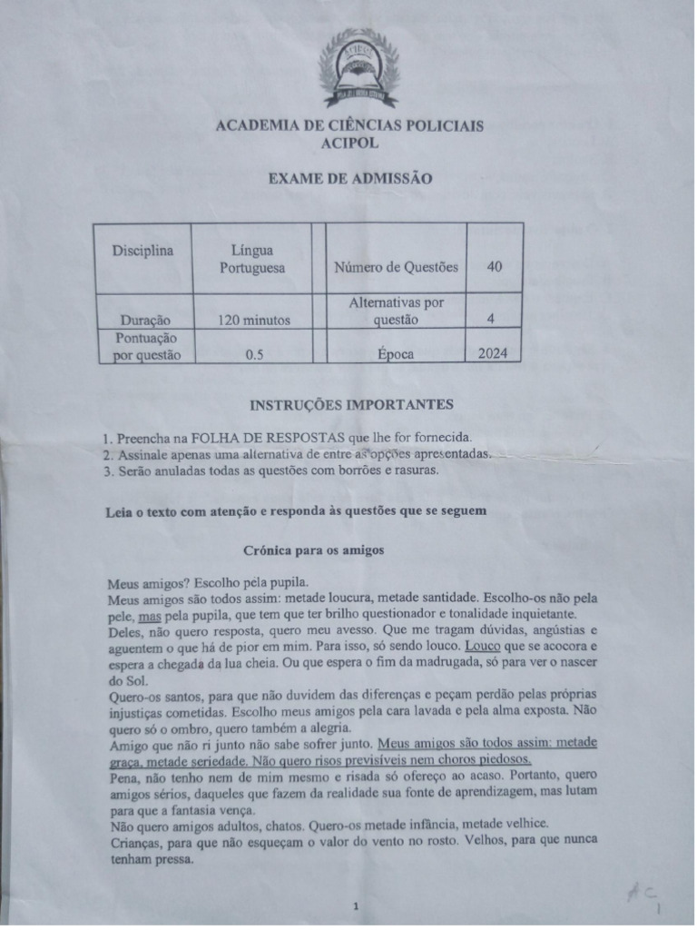 ACIPOL-Portugues-2024 | PDF