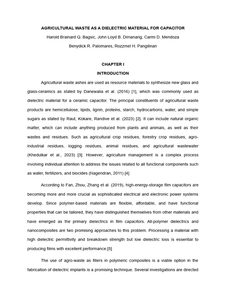 Chapter 1 Introduction Pdf Capacitor Dielectric