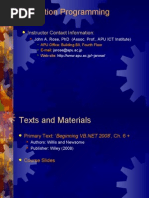 Download Lecture 1 -Responding to Events VB 2008 by curlicue SN7426577 doc pdf