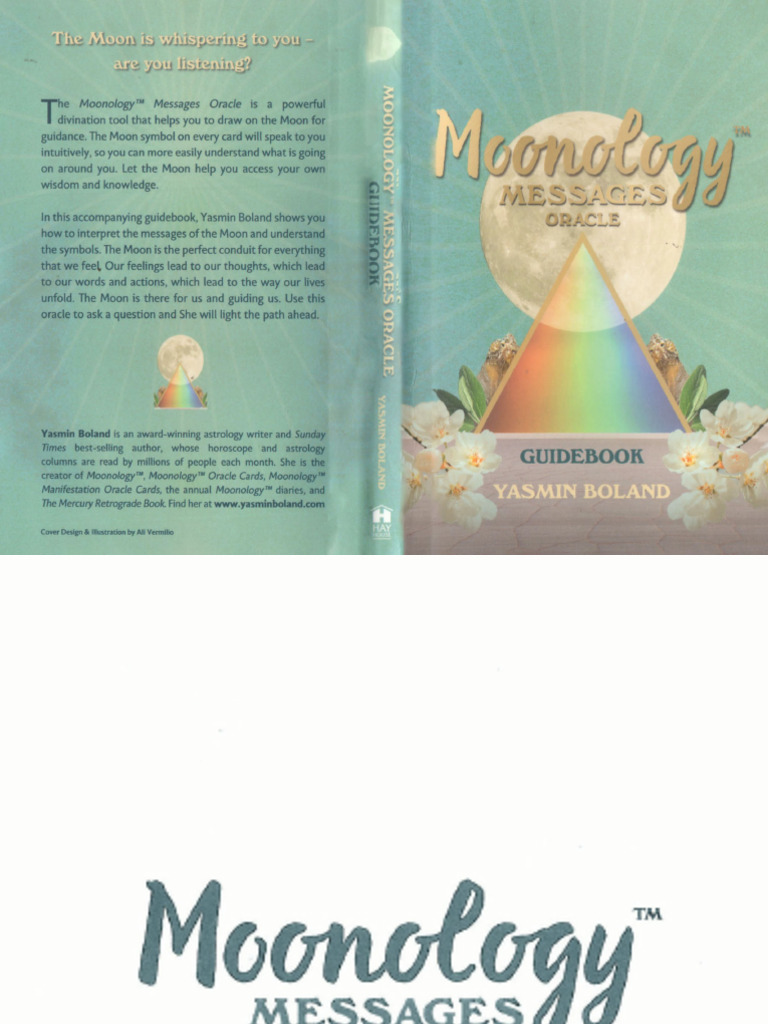 Moonotogy Messages Oracle Guidebook | PDF
