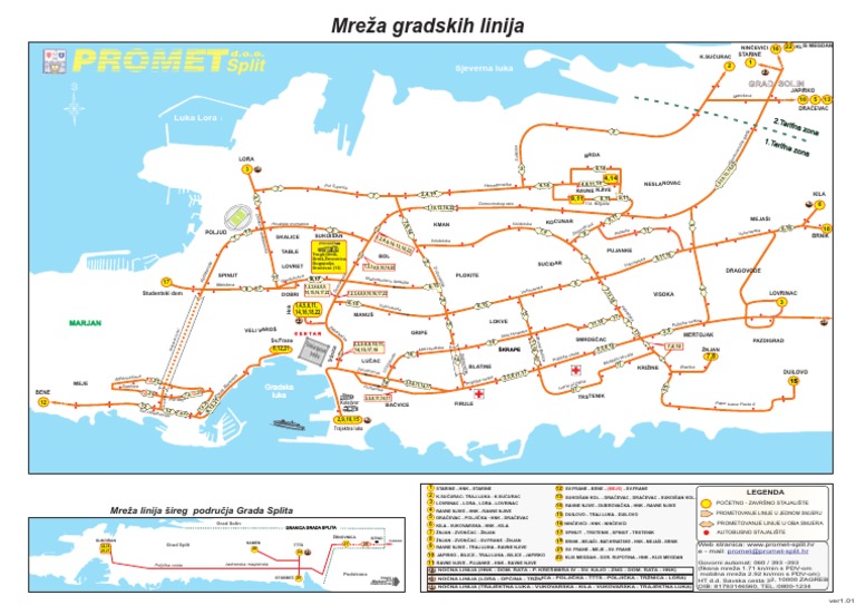 Vozni Red Split | PDF