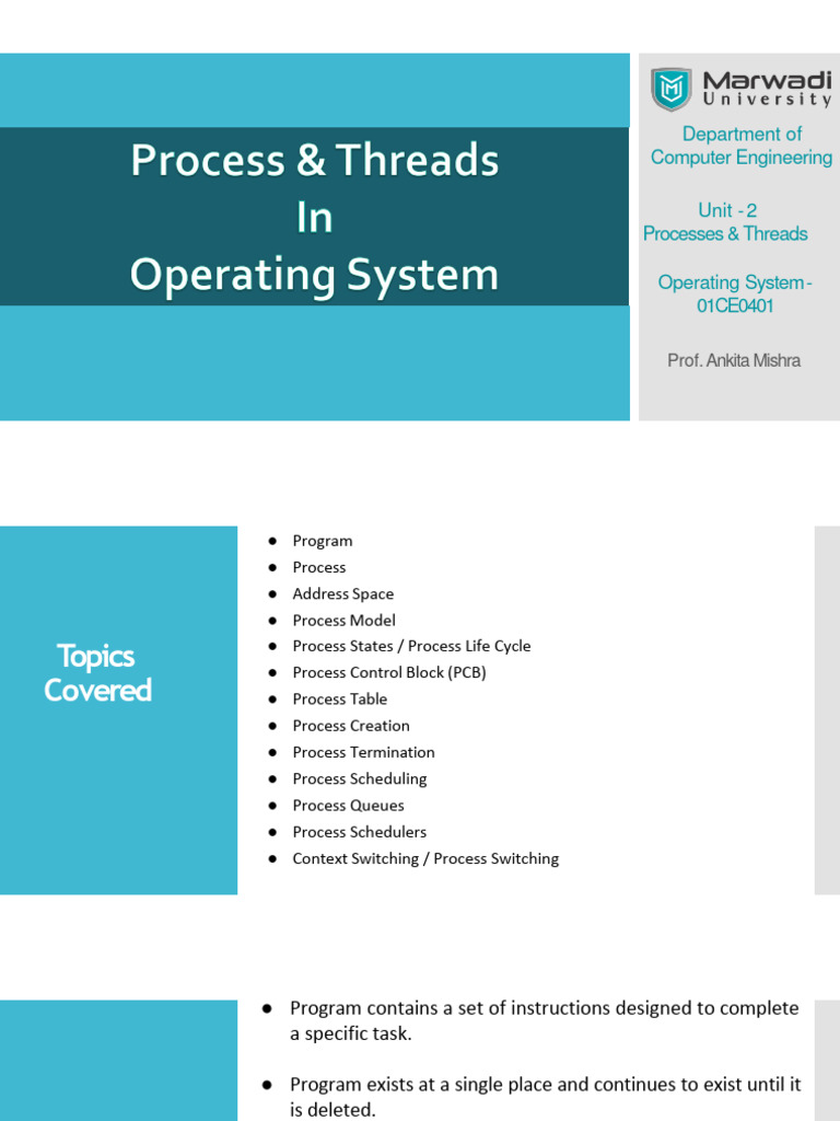 EContent 11 2023 02 28 17 04 43 UNIT2 ProcessThreadsPART1 AMpdf 2023 01 ...