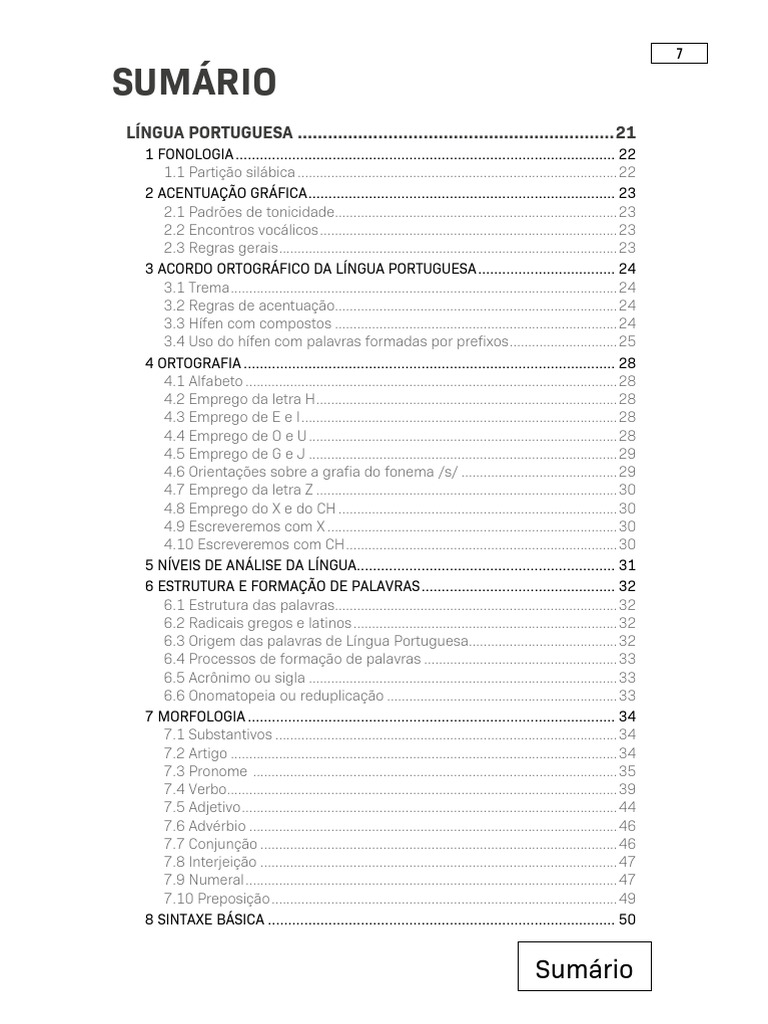 SUMÁRIO | PDF