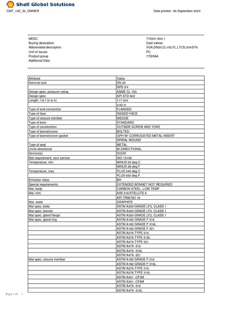 MESC Description 772041.904.1 | PDF | Mechanical Engineering | Plumbing