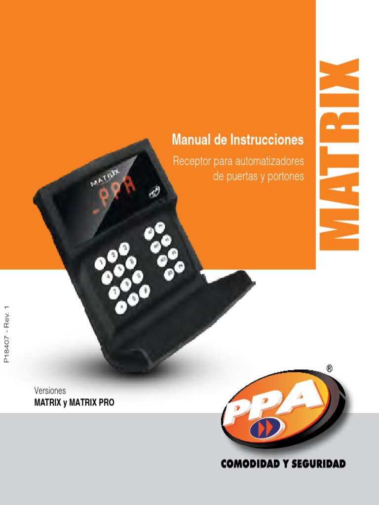 Manual Receptor Matrix Espanhol Rev1 | PDF | Contraseña | Informática
